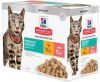 Hill's Hill&apos, s Adult Perfect Weight combipack kip zalm nat kattenvoer 85 g 2 dozen(24 x 85 gr ) online kopen