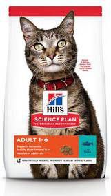 Hill's Hill&apos;s Adult tonijn kattenvoer 10 kg + 12 x Hill&apos;s Adult Favourite Selection pouches online kopen