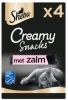 Sheba Creamy Snacks met zalm kattensnack(4 st)Per 6 online kopen