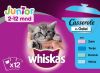 Whiskas Junior Casserole Visselectie in Gelei economy pack 12 x 85g 4 x(12 x 85 gr ) online kopen
