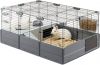 Ferplast Multipla Dierenverblijf 107.5x72x50 cm Grijs online kopen