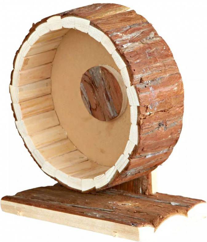 TRIXIE Knaagdieren looprad Natural Living 20 cm hout 61035 online kopen