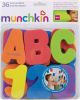 Munchkin 36 delige Badspeelset letters en cijfers meerkleurig online kopen