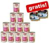 Animonda Carny 24 x 400 g Adult + 140 ml Cat Drink Kip gratis! Rund & Kabeljauw met Wortelpeterselie online kopen