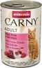 Animonda Carny 24 x 400 g Adult + 140 ml Cat Drink Kip gratis! Rund & Kabeljauw met Wortelpeterselie online kopen