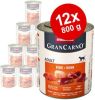 Animonda GranCarno Dental Stick Snack gratis! Bij 6 x 800g Adult Rund & Zalm met Spinazie online kopen