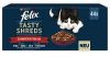 Felix Heerlijke Reepjes Farm selectie met rund, kip, eend, kalkoen in saus(44x80g)88 x 80 gr online kopen