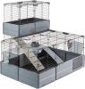 Ferplast Multipla Double Dierenverblijf 107.5x72x96.5 cm Grijs online kopen