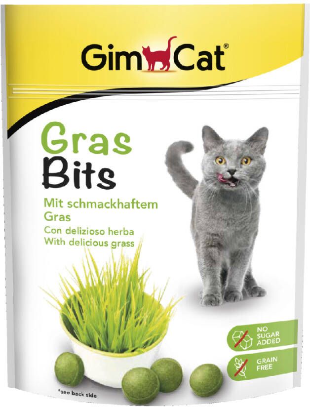 Gimcat Gras Bits Dubbelpak 2 x 140 g online kopen