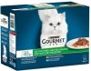 Gourmet Perle Mini Filet in saus met kalkoen/eend/tonijn/lam nat kattenvoer 85 gr zakjes 8 x(12 x 85 gr ) online kopen