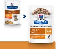 K/D Kidney Care Kattenvoer met Kip Bestel ook natvoer 12 x 85 g Hill’s Prescription Diet – k/d Kidney Care Chicken online kopen