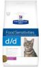 Hill&#xB4, s Prescription Diet D/D Allergy & Skin Care Kattenvoer met Eend en Groene Erwten Dubbelpak 2 x 4 kg online kopen