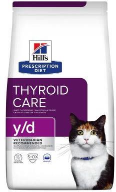 Hill&apos, s Prescription Diet Y/D Thyroid Care Zak Kip Kattenvoer 5 kg online kopen