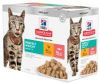 Hill's Hill&apos, s Adult Perfect Weight combipack kip zalm nat kattenvoer 85 g 2 dozen(24 x 85 gr ) online kopen