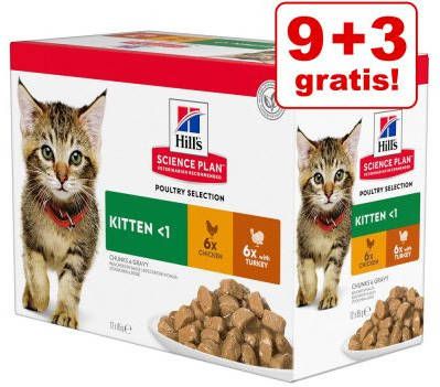 Hill's Hill&apos, s Adult Favourite Selection kip vis rund nat kattenvoer 85 gr multipack 2 dozen(24 x 85 gr ) online kopen