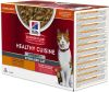 Hill's Hill&apos, s Feline Maaltijdzakjes Adult Healthy Cuisine Sterilised Kattenvoer Kip Zalm 12x80 g online kopen