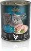 Leonardo Voordeelpakket All Meat Blikjes Kattenvoer 24 x 800 g Kitten gevogelte online kopen