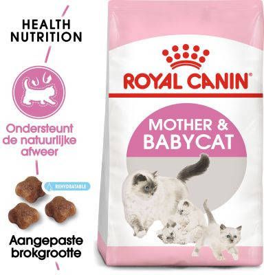Royal Canin Kattenvoer Mother & Babycat Pakket Droogvoer, Baby Cat Milk & Natvoer online kopen