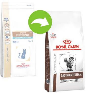 Royal Canin Veterinary Feline Gastro Intestinal Moderate Calorie Kattenvoer Bestel ook natvoer 12 x 85 g Royal Canin Veterinary Feline Gastro Intestinal Moderate Calorie online kopen