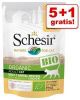 Schesir 5 + 1 Gratis! Bio Maaltijdzakjes 6 x 85 g Sterilized Bio Kip & Bio Zwijn met Bio Pompoen online kopen