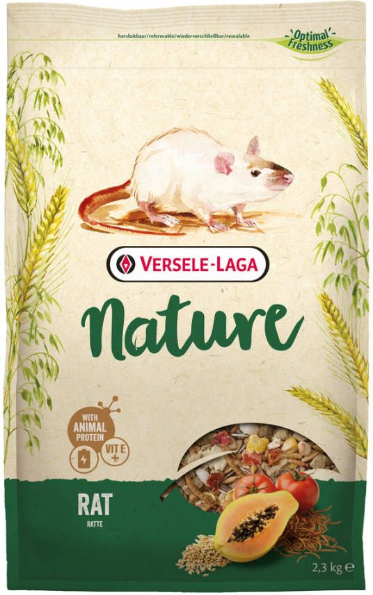 Versele Laga Nature Rattenvoer  Dubbelpak 2 x 2, 3 kg online kopen