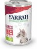 Yarrah 405g biologisch chunks Kip & rund met brandnetel & tomaat Kattenvoer online kopen