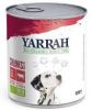 Yarrah 9 + 3 gratis! 12x Bio Natvoer Bio Kip & Bio Rund met Bio Brandnetel & Bio Tomaat(12 x 820 g ) online kopen