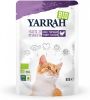Yarrah Voordeelpakket Bio Filets in Saus 28 x 85 g Kattenvoer met Kalkoen online kopen